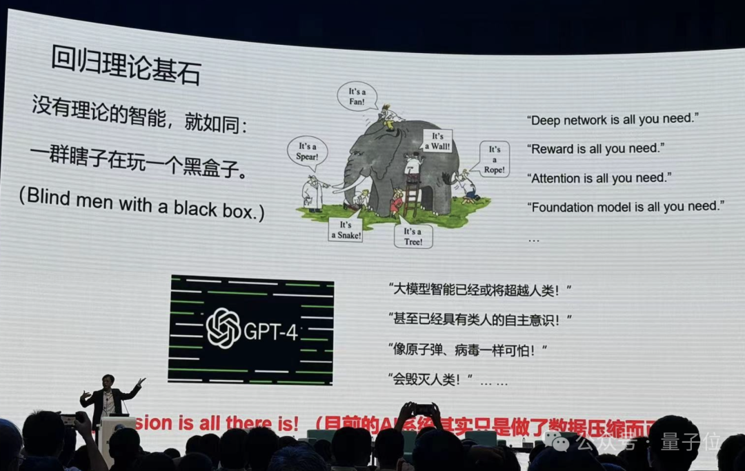 港大马毅：大模型长期没有理论就像盲人摸象；大佬齐聚激辩AI下一步｜2024国际基础科学大会