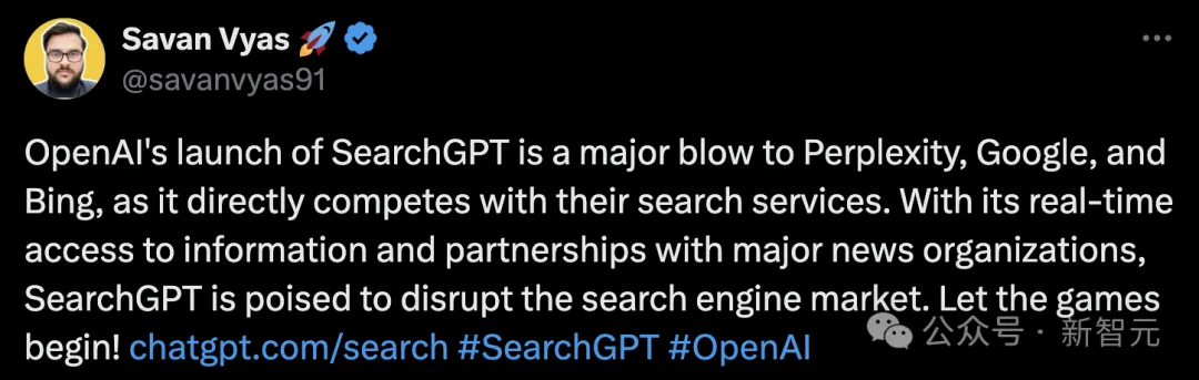 OpenAI大杀器SearchGPT横空出世，单挑谷歌千亿美元搜索帝国！