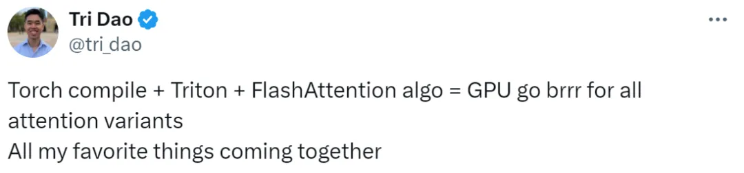 新PyTorch API：几行代码实现不同注意力变体，兼具FlashAttention性能和PyTorch灵活性