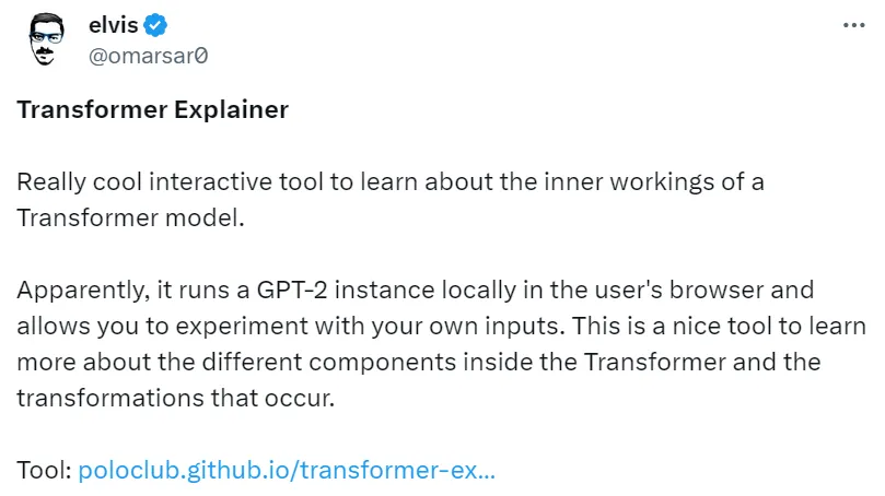 黑匣子被打开了！能玩的Transformer可视化解释工具，本地运行GPT-2、还可实时推理