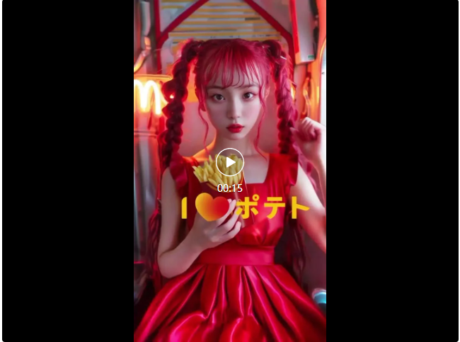麦当劳请了11个AI美女为薯条疯狂打call：引发千万围观，网友吵翻了