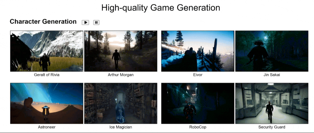 AI一键生成“类黑神话”！腾讯推出游戏视频模型GameGen-O，业内人士：游戏工作室的ChatGPT时刻