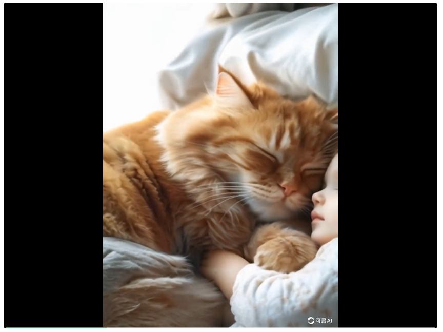 268w赞，亿级播放：AI治愈系猫咪与婴儿睡觉视频制作方法拆解