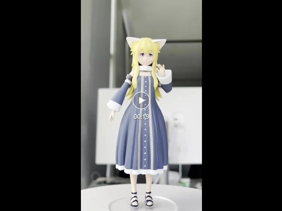 全球最大参数的 AI 原生 3D 生成团队，竟悄咪咪上线了 toC 产品！