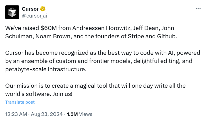 a16z投资的AI编程，全网爆火，正挑战GitHub Copilot，重新定义Coding场景的用户交互