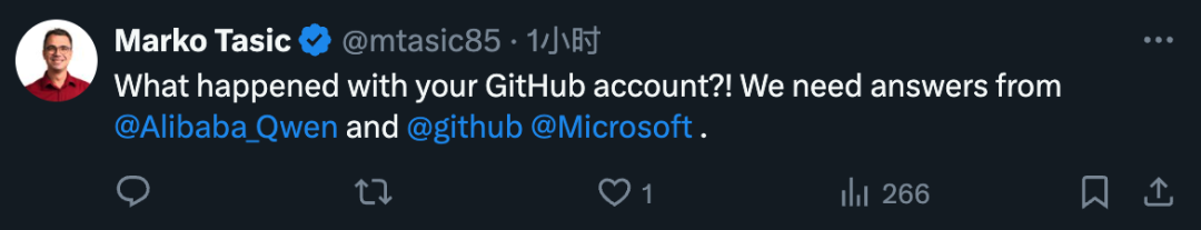 阿里大模型被Github一度404，负责人紧急回应：没跑路，平台故障误伤