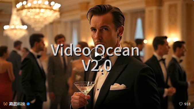 一键生成电影级特效！Video Ocean V2.0火爆全网，质量逆天还免费