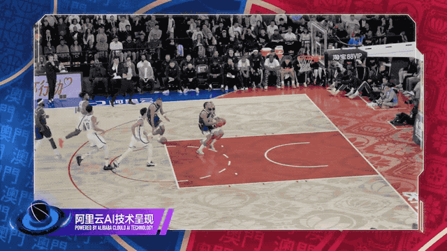我去看 NBA 中国赛，结果被阿里云 AI 变成了球队「第六人」
