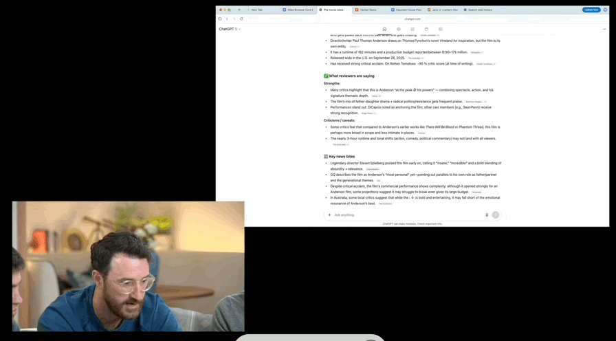 OpenAI首款ChatGPT浏览器发布！现在就能免费下载使用
