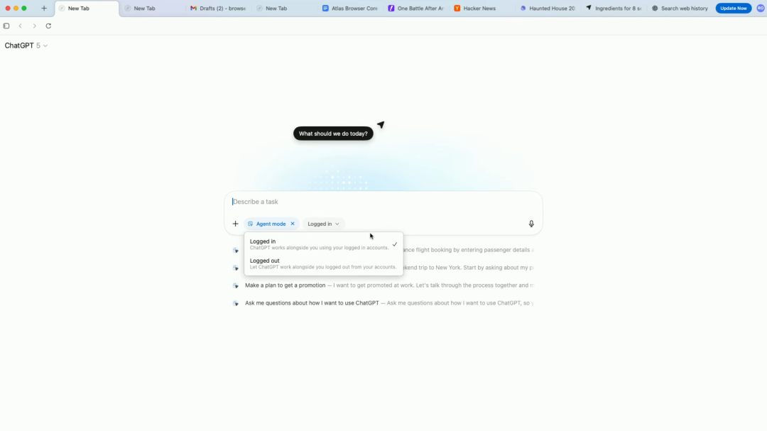 只用 ChatGPT 帮你上网，OpenAI 的 Agent 浏览器 Atlas 来了