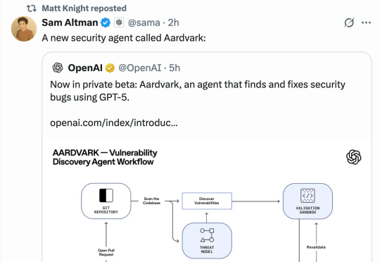OpenAI首个GPT-5找Bug智能体:全自动读代码找漏洞写修复