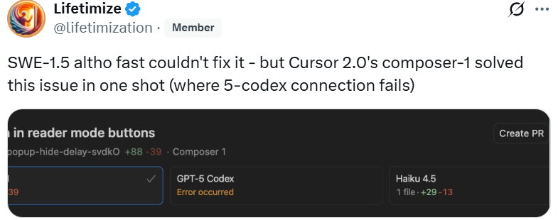 4倍速吊打Cursor新模型!英伟达数千GB200堆出的SWE-1.5,圆了Devin的梦!实测被曝性能“滑铁卢”?