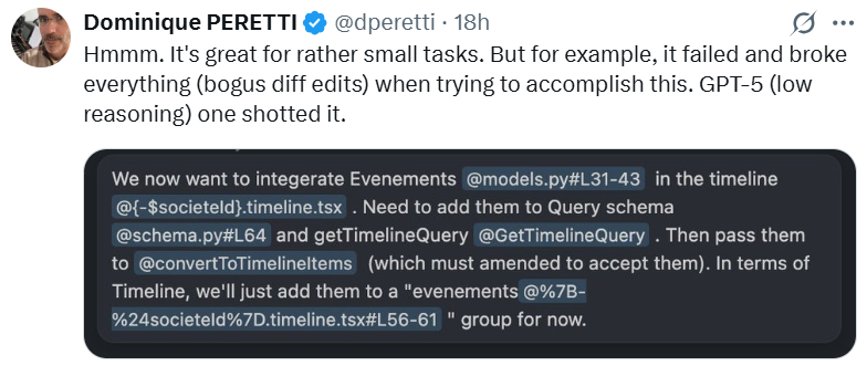 4倍速吊打Cursor新模型!英伟达数千GB200堆出的SWE-1.5,圆了Devin的梦!实测被曝性能“滑铁卢”?