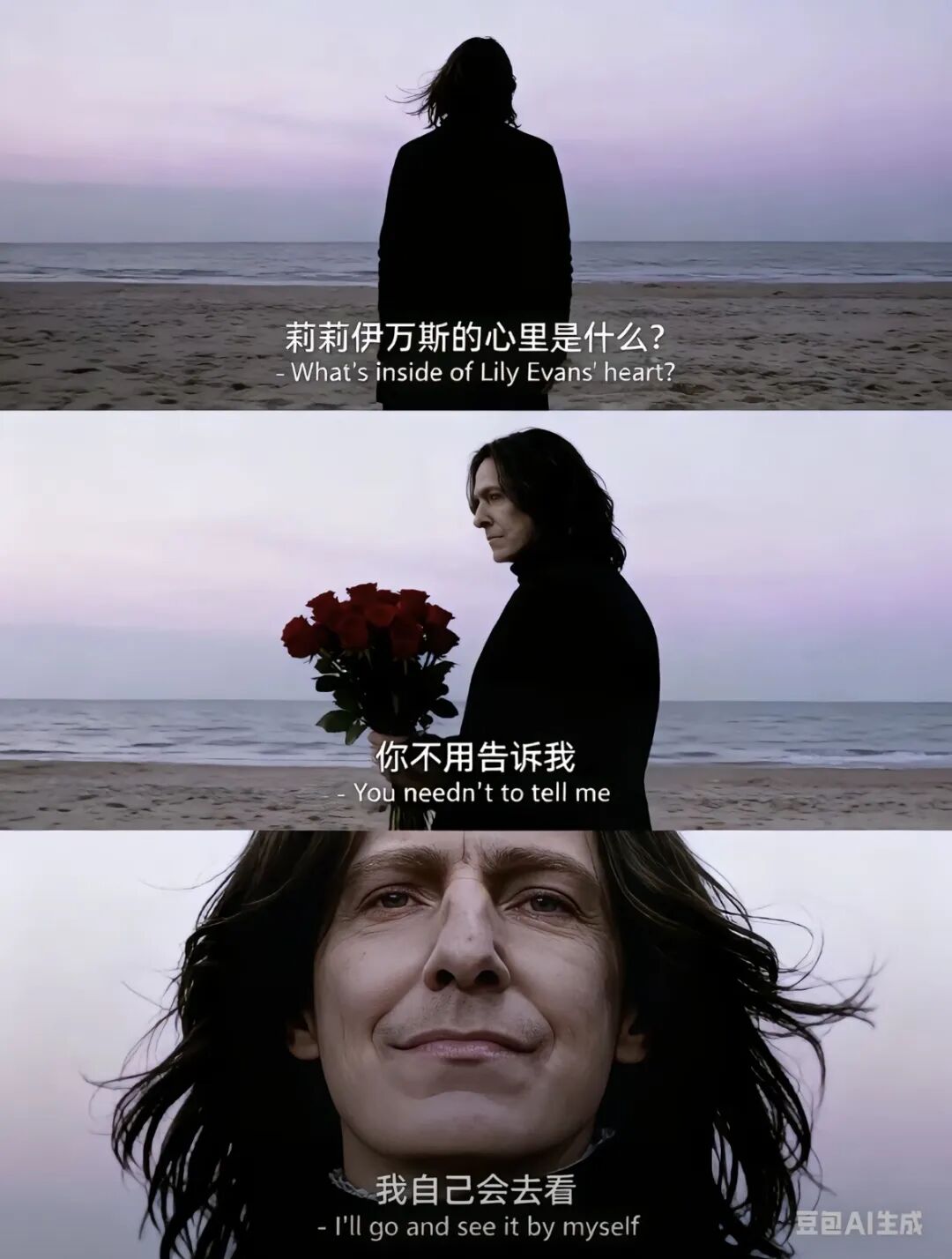 爆火的AI三宫格图片，比我们的生活更像电影。