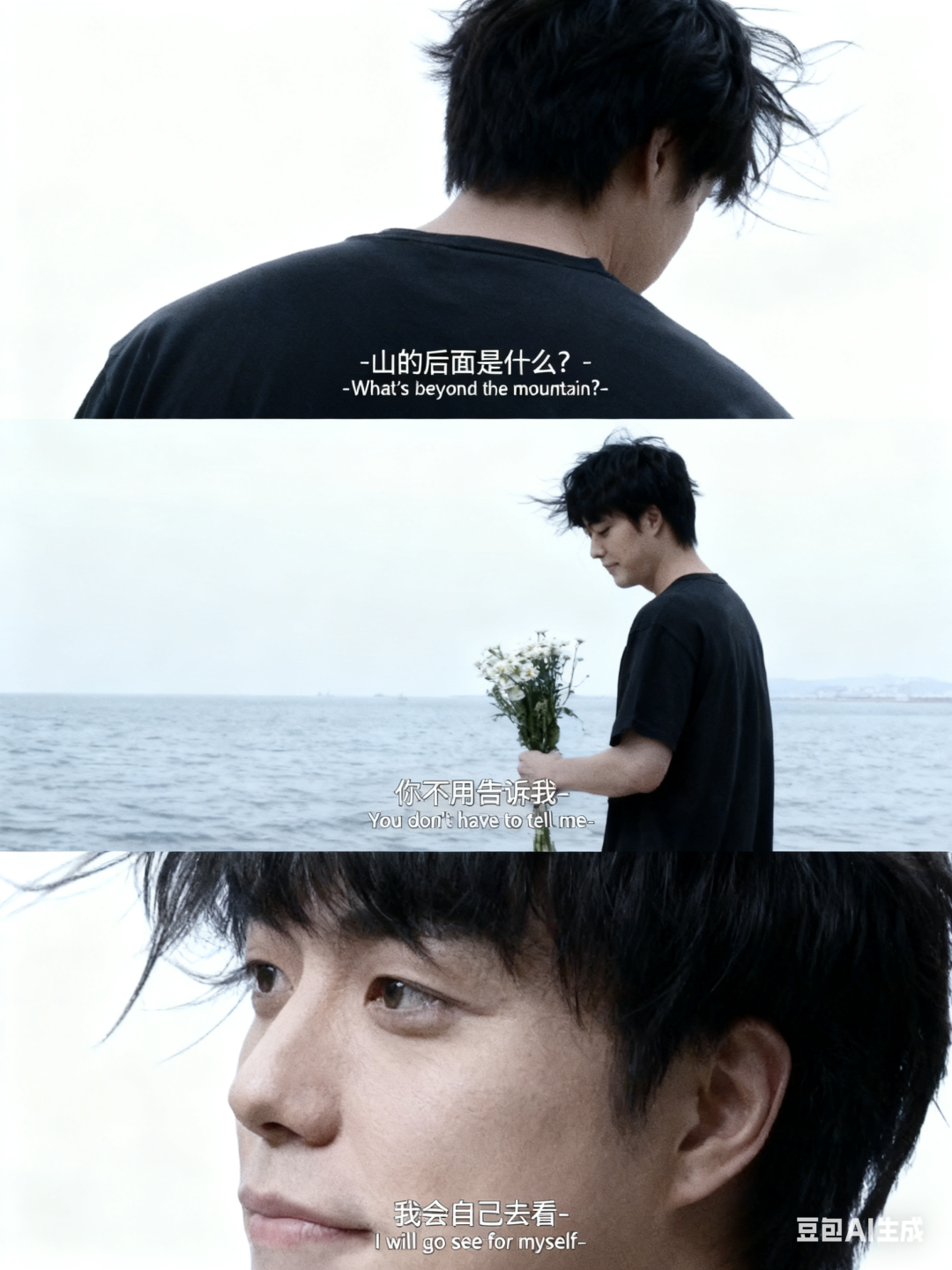 爆火的AI三宫格图片，比我们的生活更像电影。