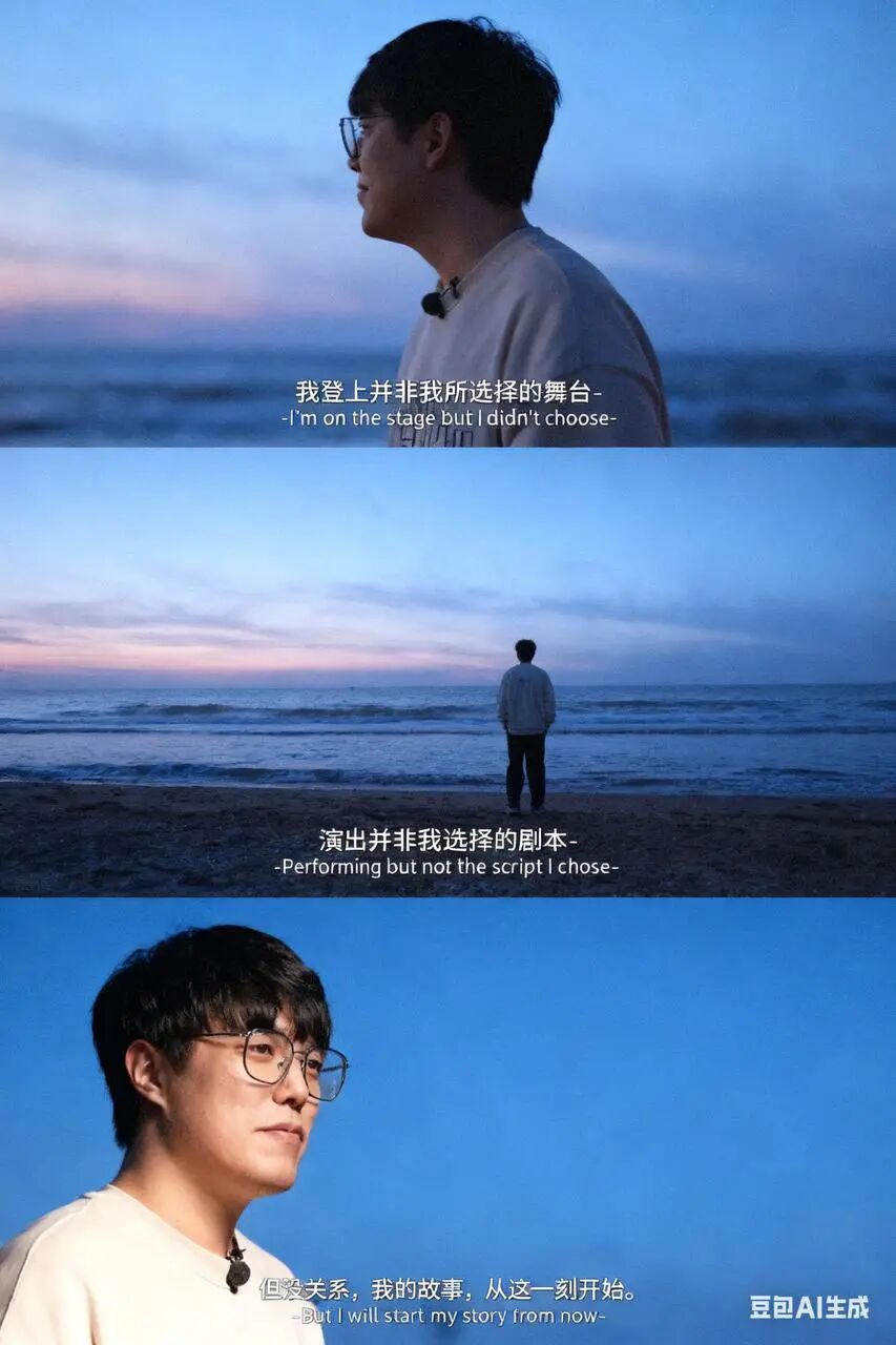 爆火的AI三宫格图片，比我们的生活更像电影。