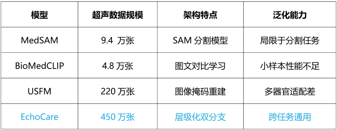 CAIR开源发布超声基座大模型EchoCare“聆音”，10余项医学任务性能登顶