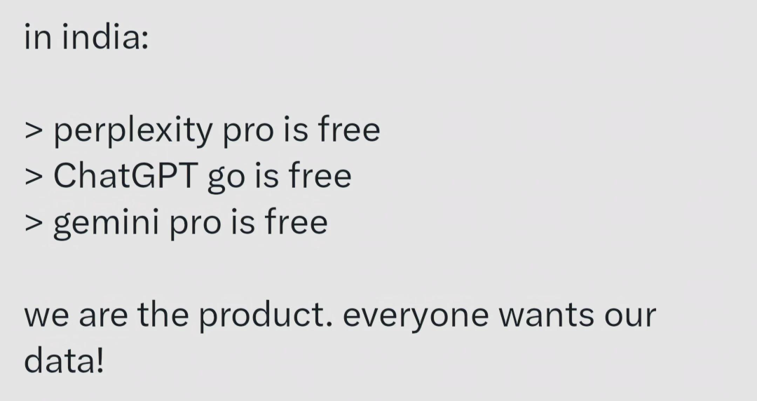 印度迎来AI工具“0元购”时代！OpenAI、谷歌等巨头内心os：别急，先让他们上瘾，我们再来收费