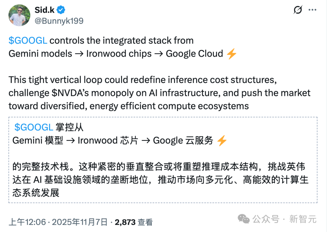 英伟达铁幕之后,谷歌AI芯片已成气候