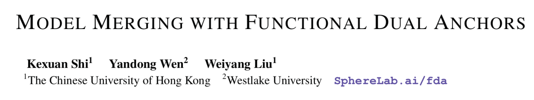 FDA对偶锚点：模型知识迁移的新视角——从参数空间到输入空间