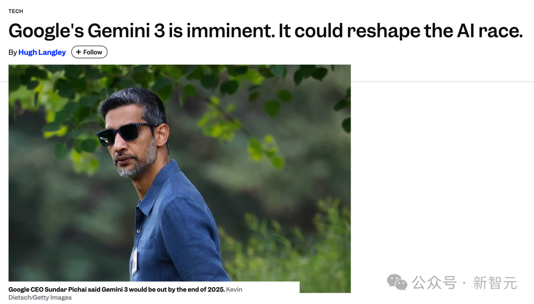 年度最强AI压轴!谷歌Gemini 3.0下周决战OpenAI,前端要下岗了