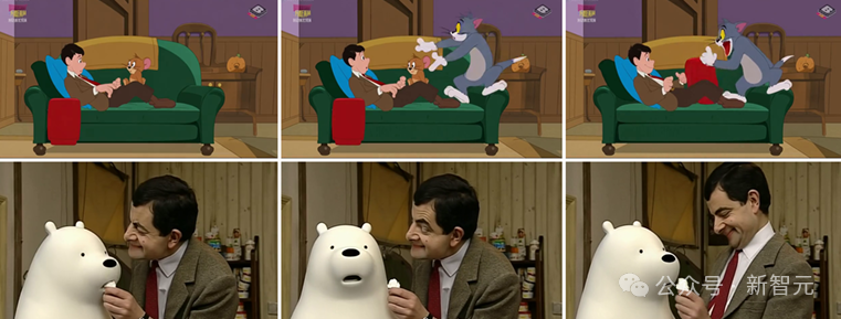AI又封神了!华人新作直出憨豆+《猫和老鼠》,平行宇宙对上戏了