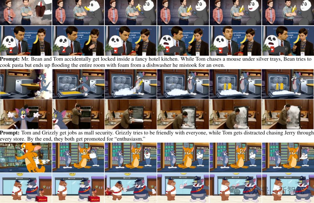 AI又封神了!华人新作直出憨豆+《猫和老鼠》,平行宇宙对上戏了