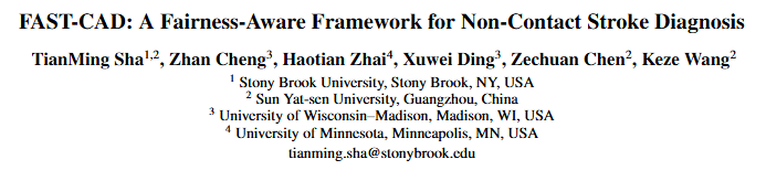 20岁本科生获多所全美Top50博士offer,研发非接触AI工具精准预判中风,准确率超91%