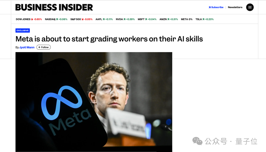 小扎再出奇招:Meta员工绩效,AI来评判