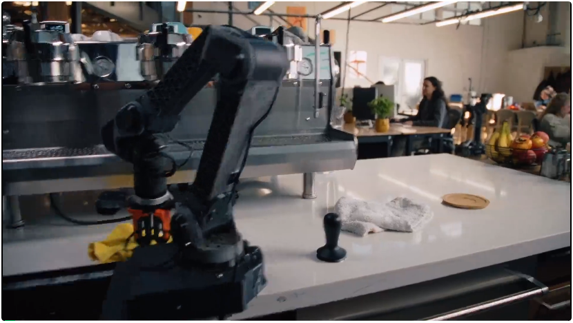 真机RL！最强VLA模型π*0.6来了，机器人在办公室开起咖啡厅