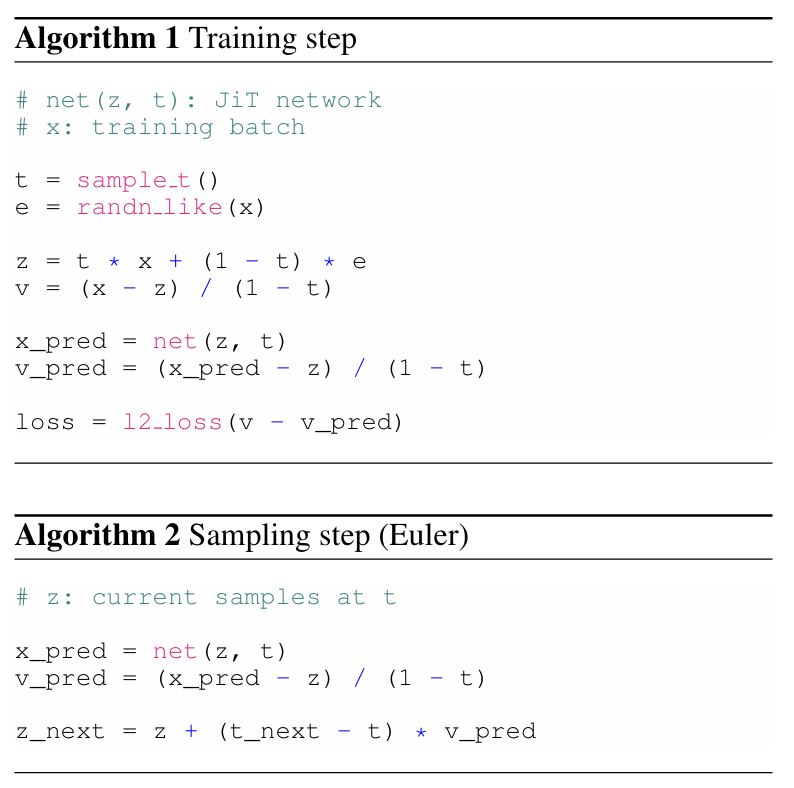 何恺明重磅新作：Just image Transformers让去噪模型回归基本功