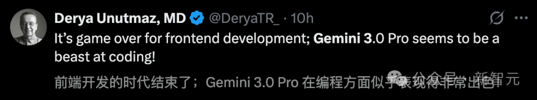 年度最强AI实锤!谷歌Gemini 3全网首测震撼,一句话编码封王