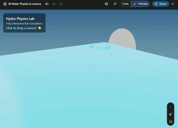 网友疯玩Gemini 3！AI造物门槛真是0了