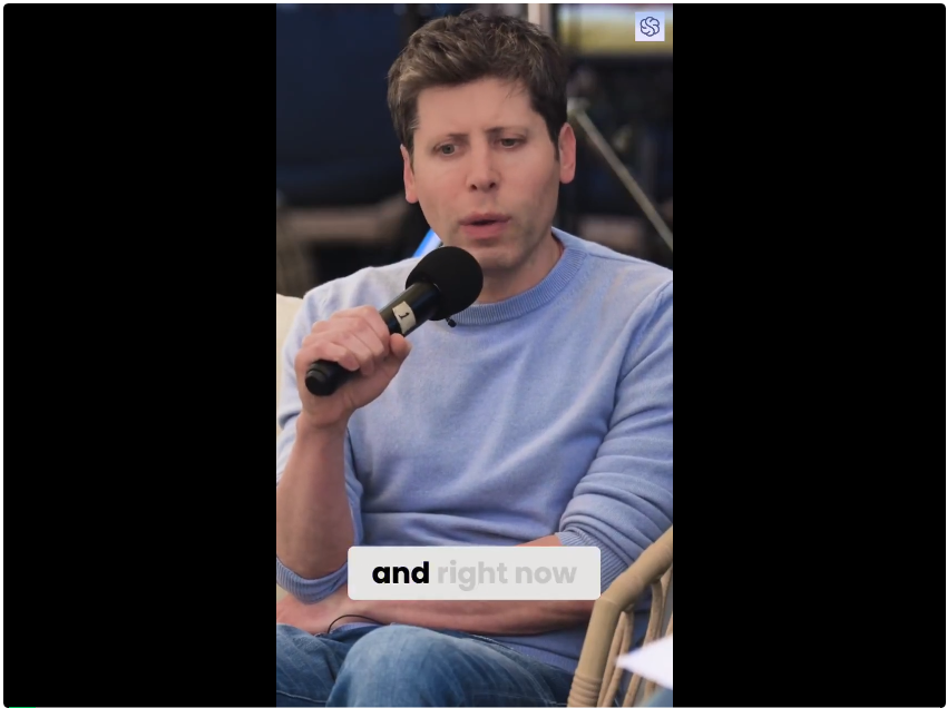 奥特曼想要一个「AI接班人」！劈柴：这一天会来的