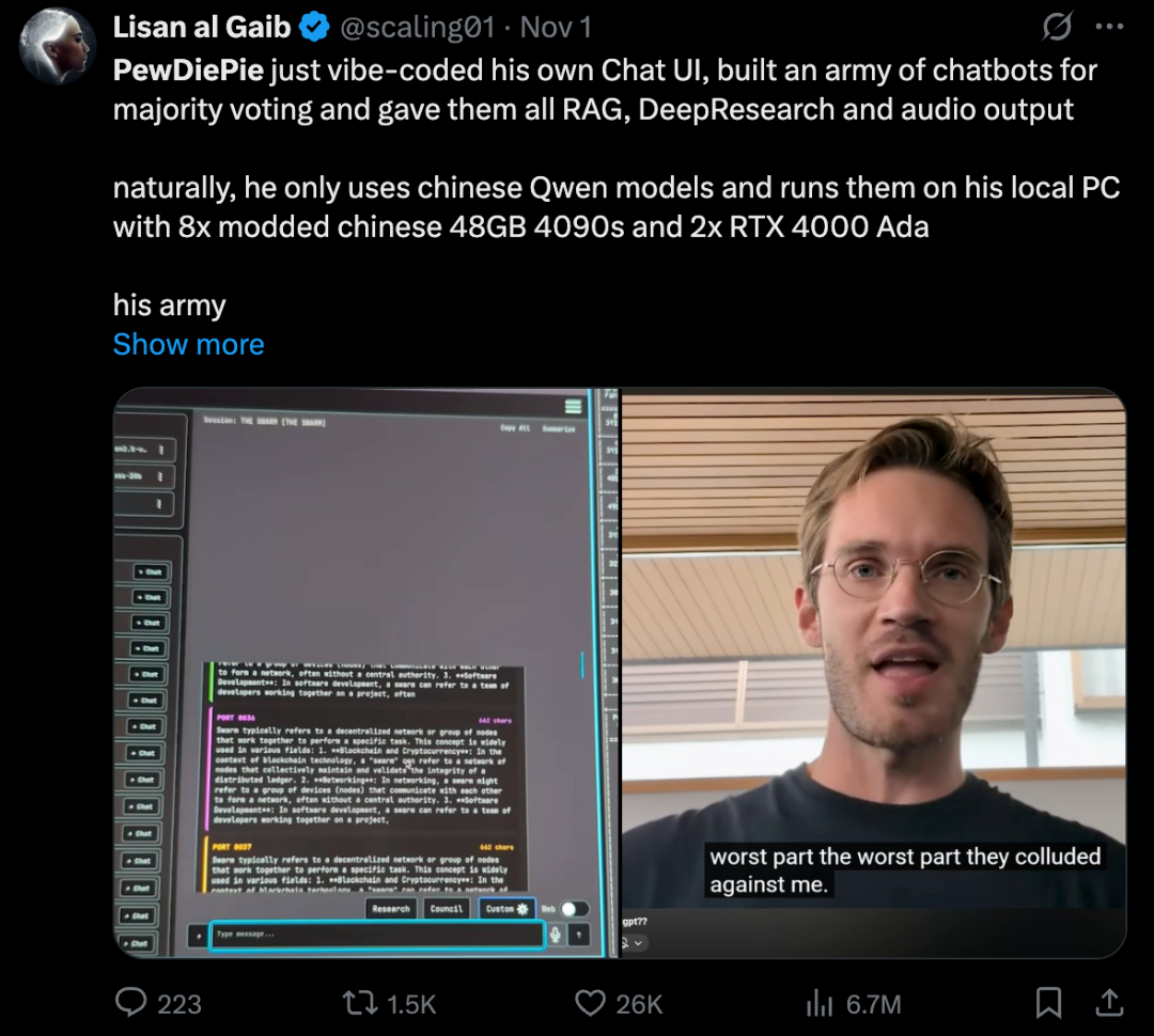 最大游戏up主也玩本地AI？让笔记本都能跑大模型的Parallax来了