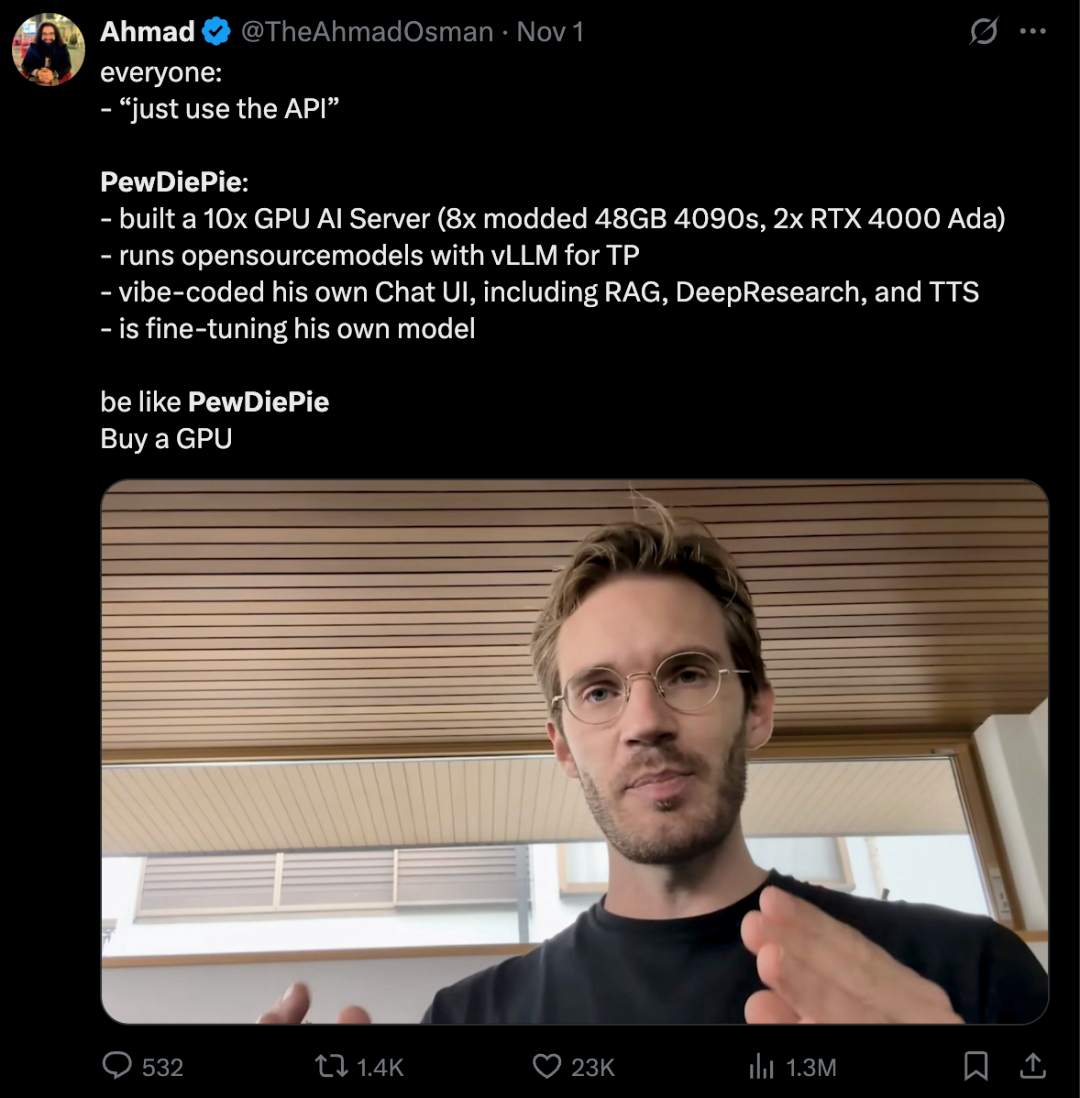 最大游戏up主也玩本地AI？让笔记本都能跑大模型的Parallax来了