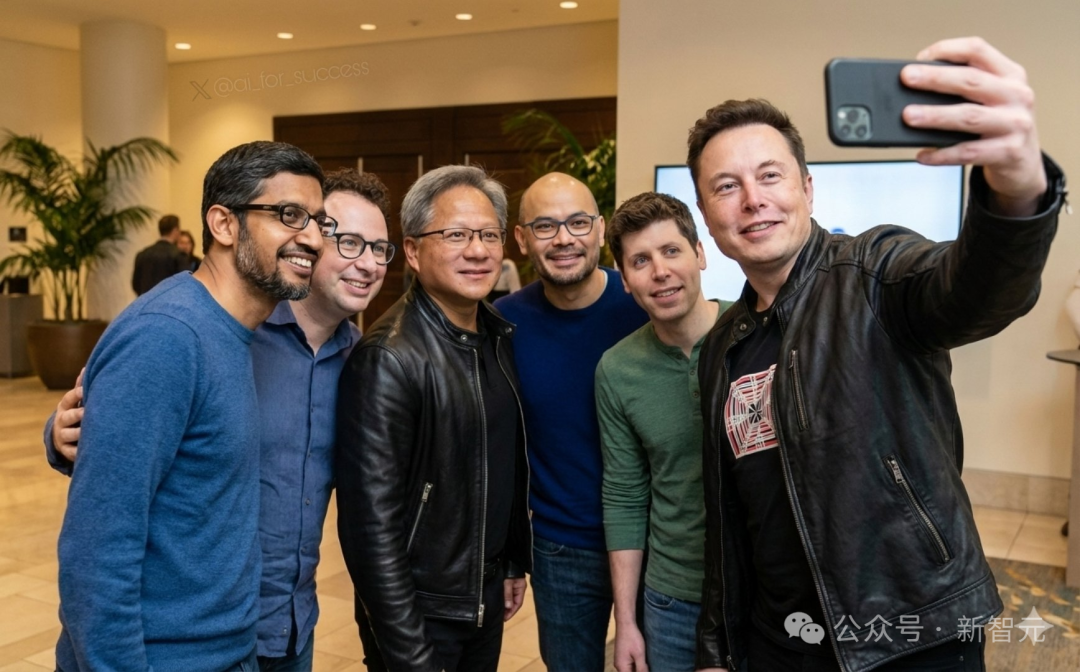 谷歌Nano Banana Pro炸了！硅谷AI半壁江山同框，网友：PS已死