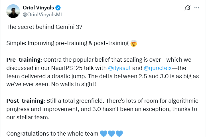 拆解Gemini 3:Scaling Law的极致执行与“全模态”的威力【101直播】