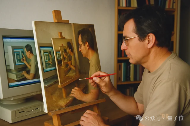 Nano Banana新玩法无限套娃！“GPT-5都不会处理这种级别的递归”