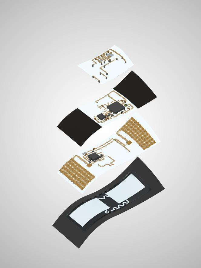 告别静态操控：新型AI可穿戴贴片，可在运动中精准识别手势控制机械臂