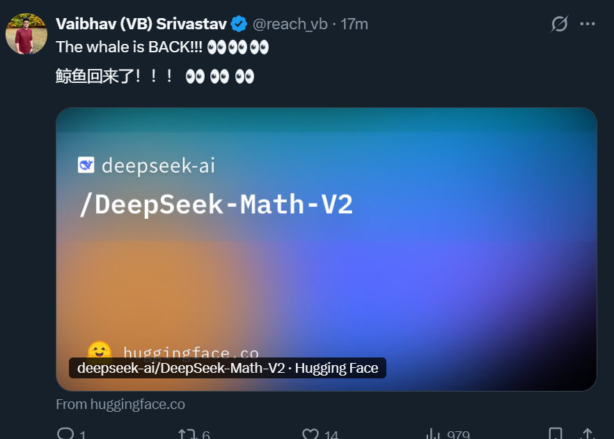 DeepSeek强势回归，开源IMO金牌级数学模型
