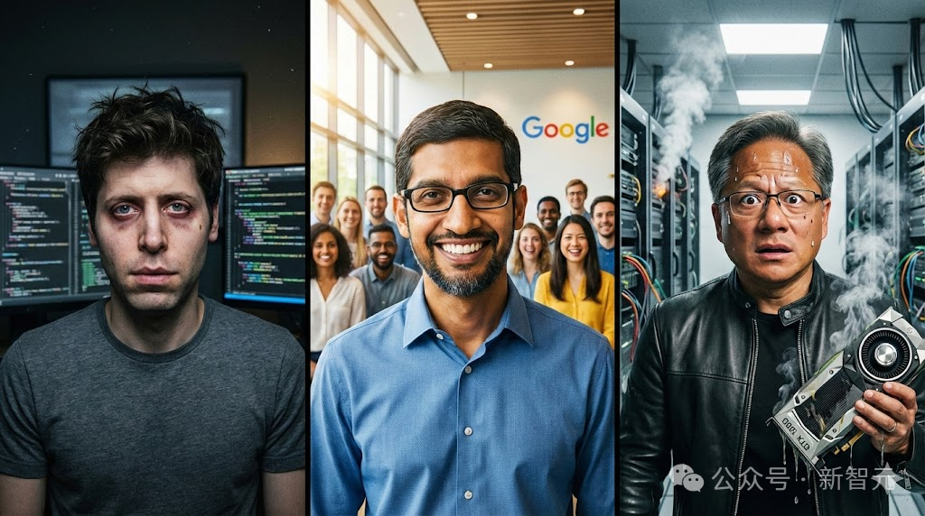 谷歌用Gemini 3同时革了OpenAI和英伟达两家的命