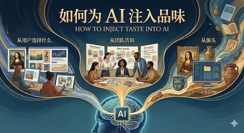 为何你的 AI 没人味？全球顶尖科技公司都在做一件事：为 AI 注入品味｜AI 实践派
