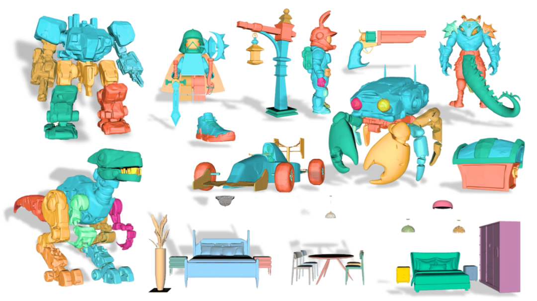 首个3D生成解构模型PartCrafter问世,GitHub狂揽2k星标