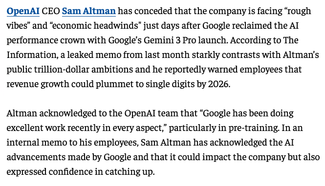 深度讨论 Gemini 3 :Google 王者回归,LLM 新一轮排位赛猜想|Best Ideas