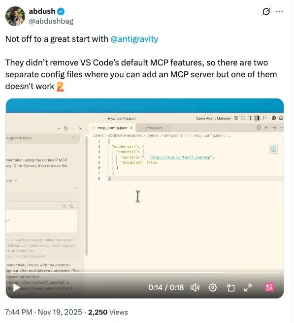 谷歌24亿美元买个壳?刚发布的“下一代AI IDE”被爆“复制”Windsurf,连Bug一起