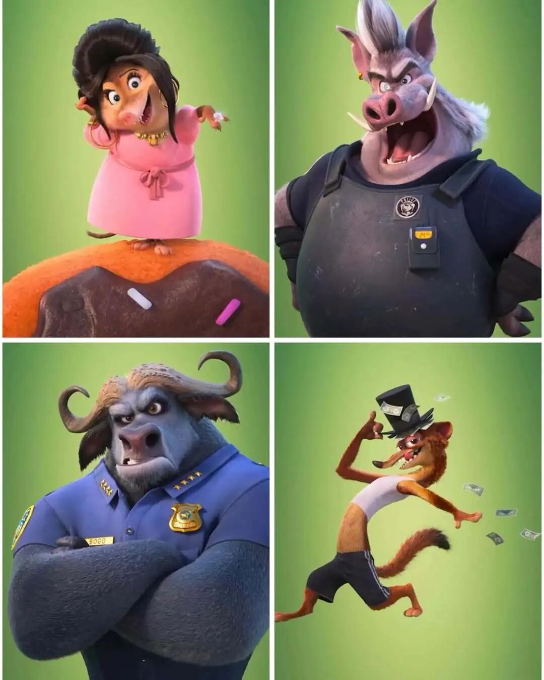 看完《疯狂动物城2》这样发合照火爆朋友圈,Nano Banana Pro 新玩法来了 | 附教程