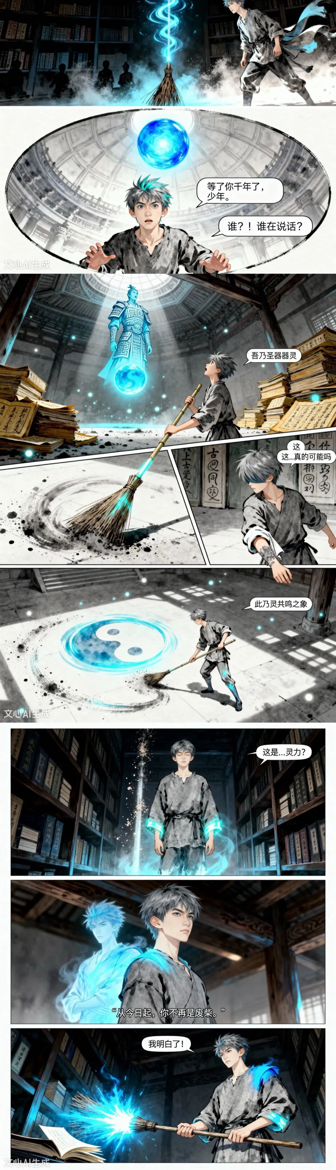 AI漫画“拍立得”上线：1句话1张照片，生成剧情完整连载