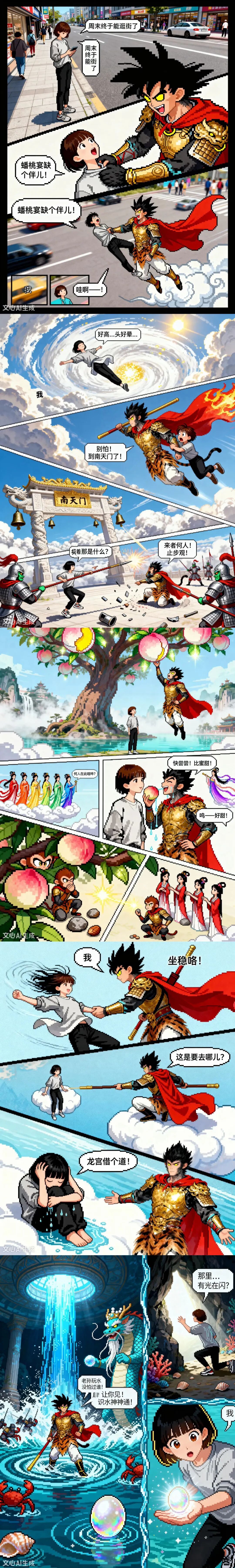 AI漫画“拍立得”上线：1句话1张照片，生成剧情完整连载