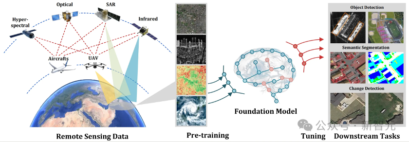 综述238篇遥感微调!清华院士团队指出9大方向 | CVMJ